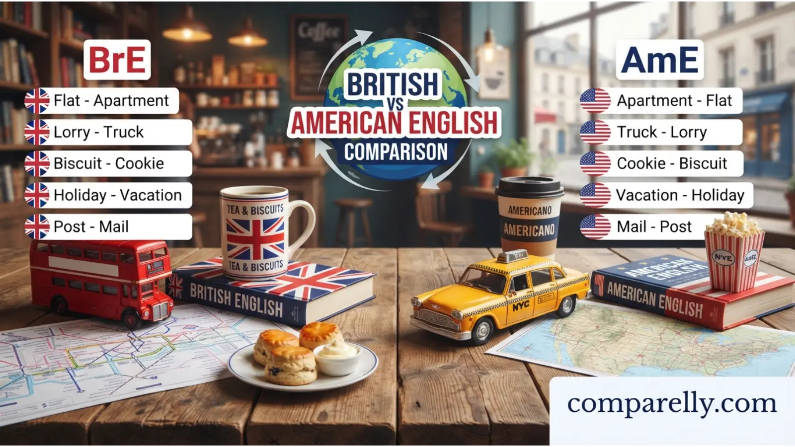 British vs American English Comparison