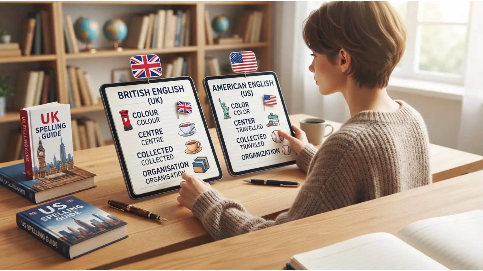 British English vs American English Spelling