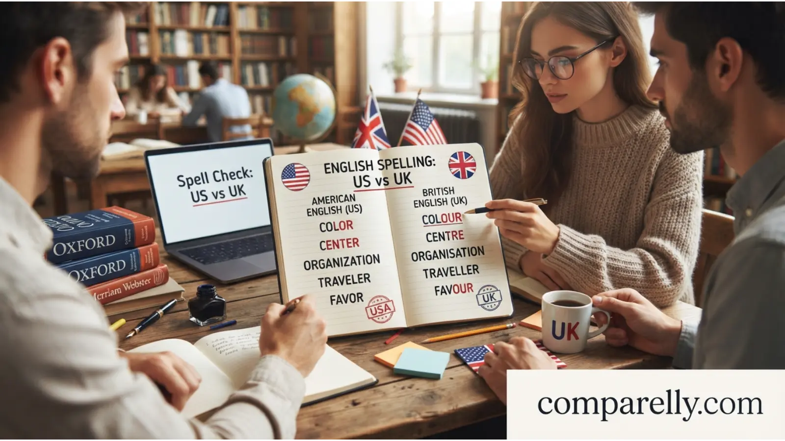 British English vs American English Spelling