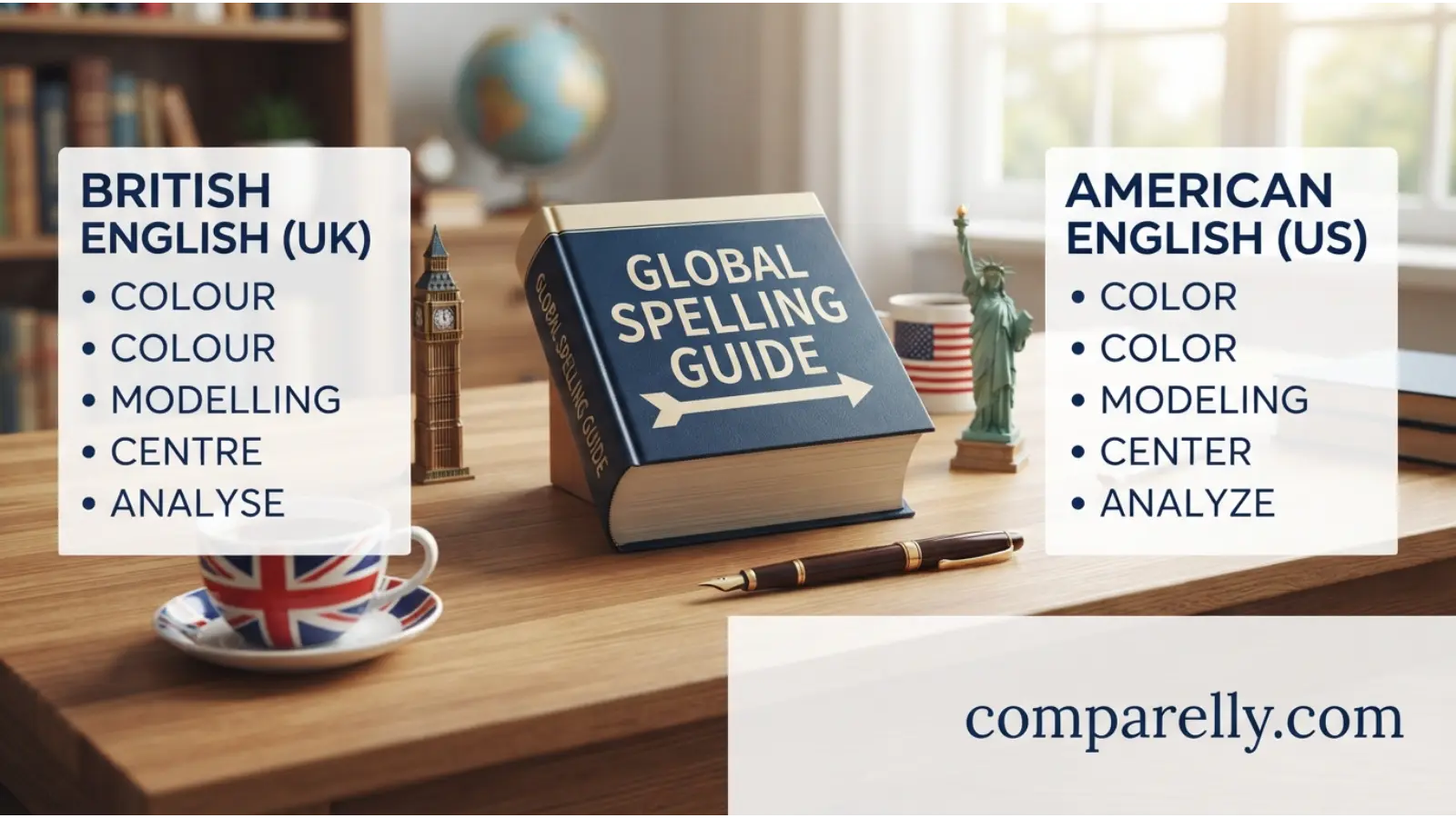 British English vs American English Spelling