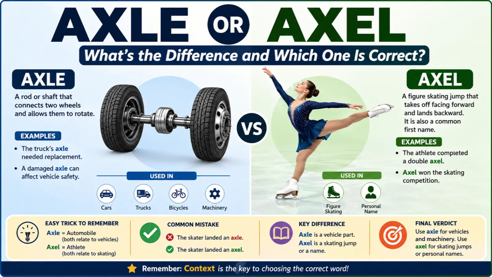 Axle Or Axel
