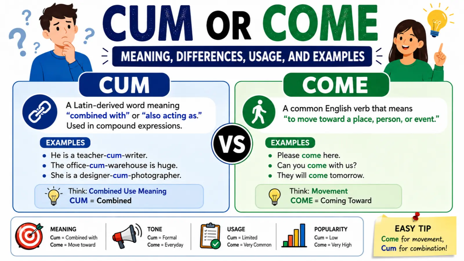 Cum Or Come