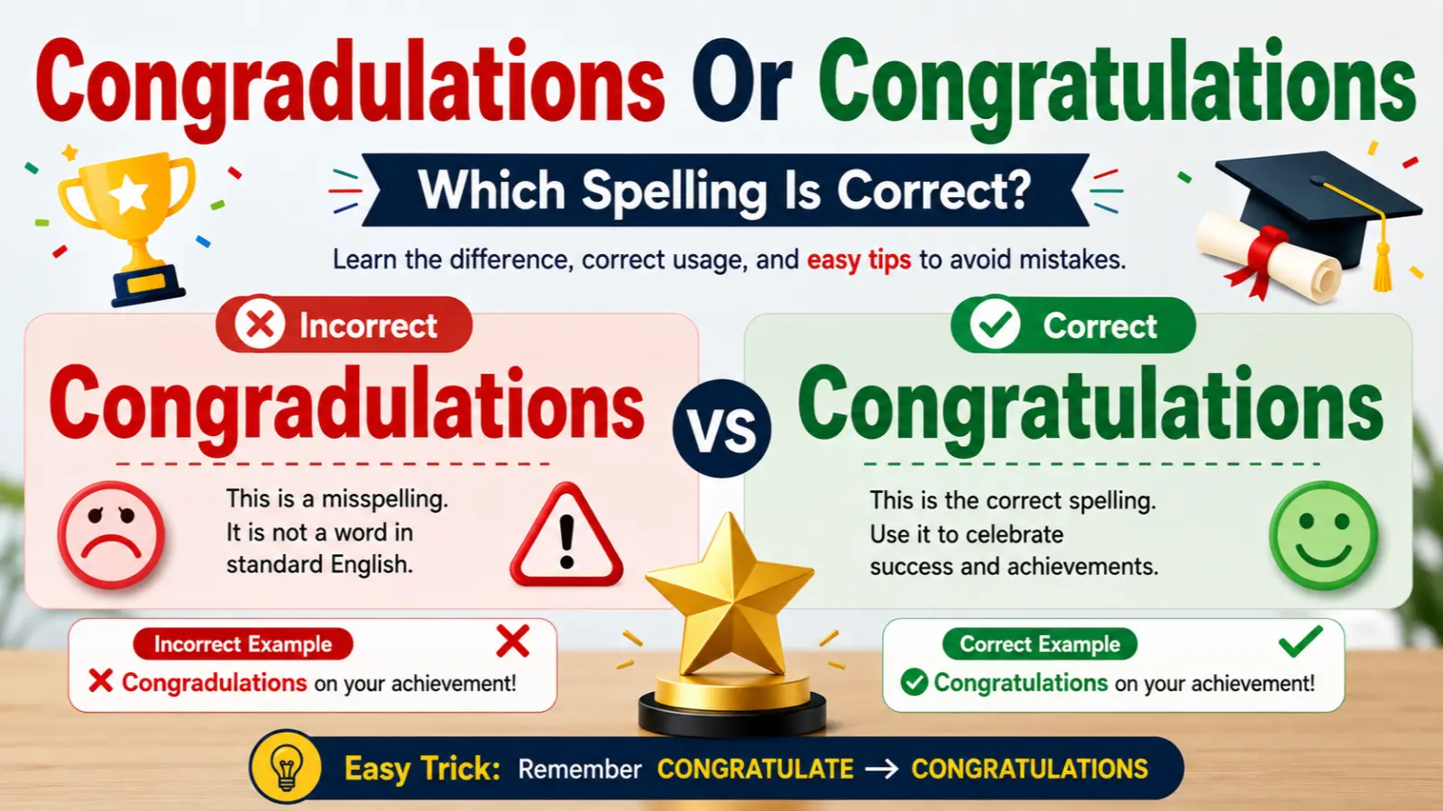 Congradulations Or Congratulations