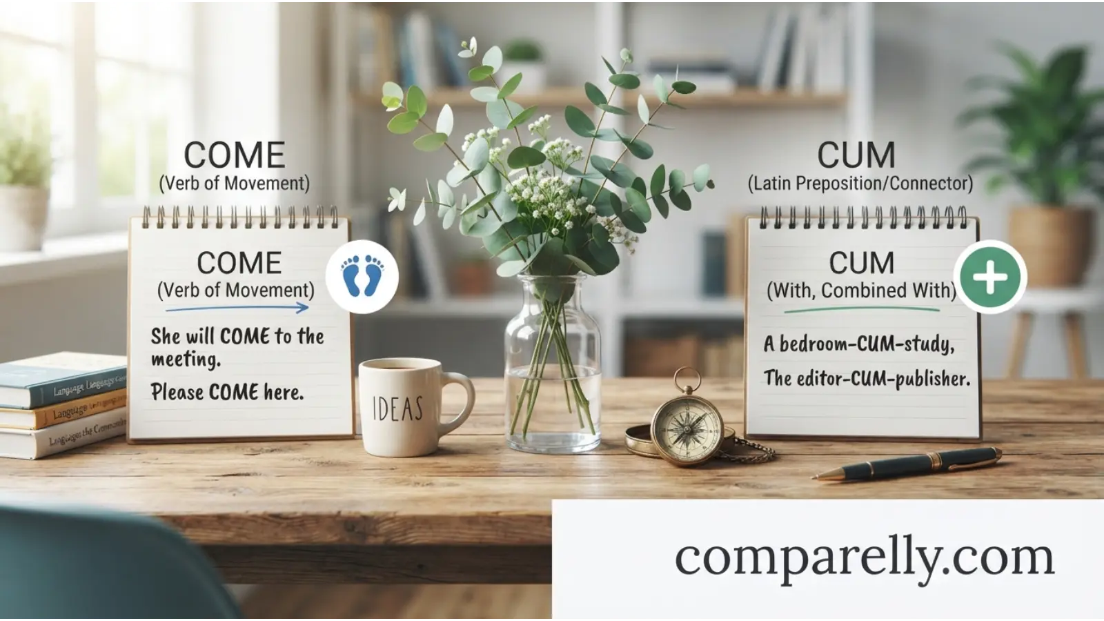 Key Differences Between Cum and Come