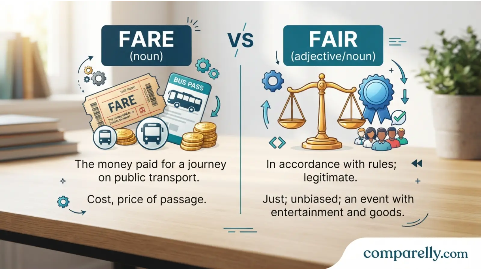 Key Differences Between Fare Or Fair