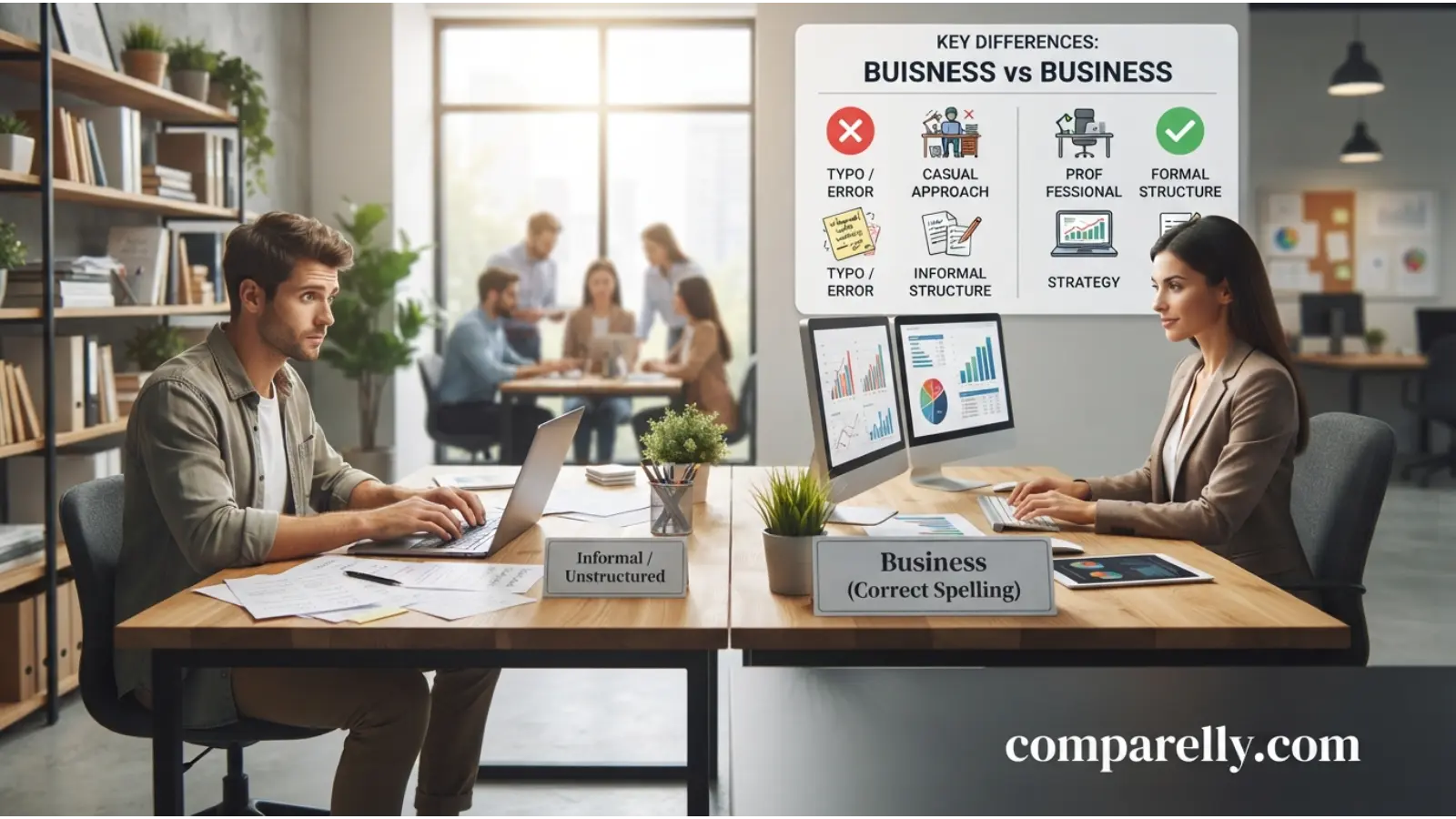 Key Differences Between Buisness and Business