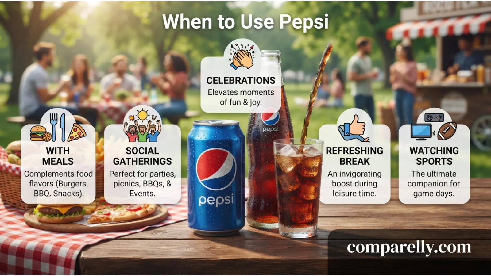 When to Use Pepsi