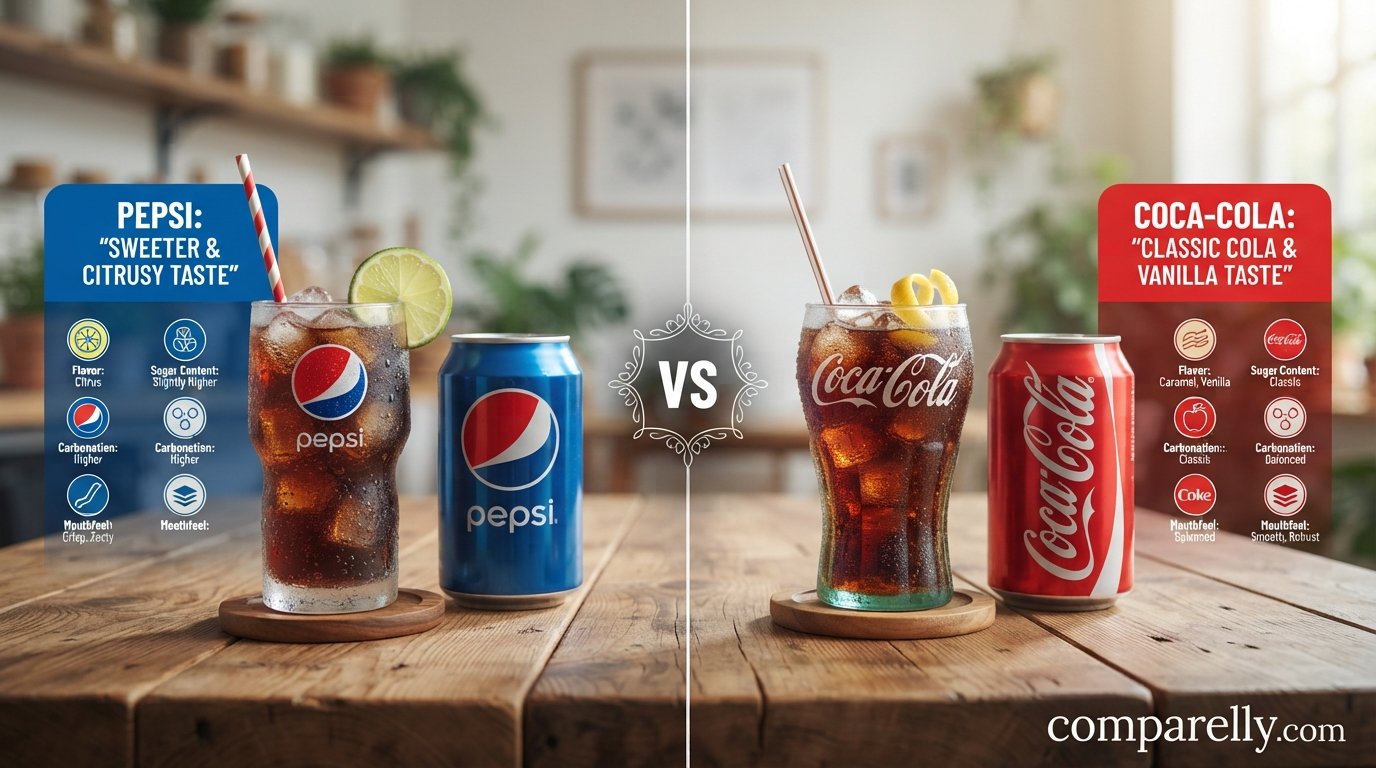 Key Differences Between Pepsi and Coke