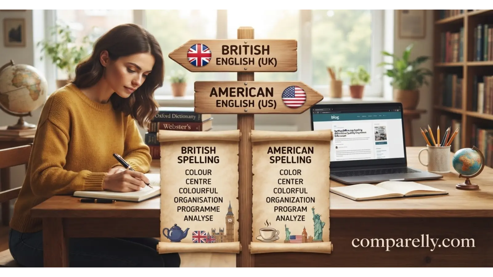 British English vs American English Spelling